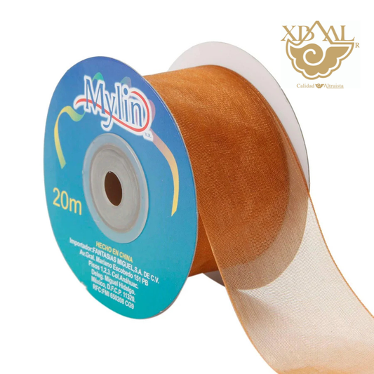 LISTON ORGANZA 7/8 7158 - oro